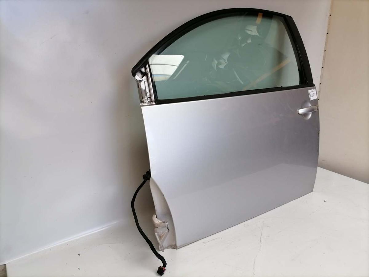 VW New Beetle 9C original Tür links Fahrertür LG9R silver mirrow metallic BJ99